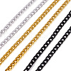 Yilisi 6M 3 Colors Oxidated Aluminium Twisted Chains CHA-YS0001-03-2