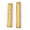 Opaque Resin & White Wood Pendants RESI-N039-11-1