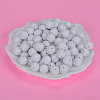 Round Silicone Focal Beads SI-JX0046A-64-3