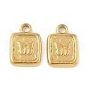 304 Stainless Steel Pendants STAS-L293-13G-1