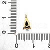 Brass Micro Pave Cubic Zirconia Pendants KK-D356-08H-G-3