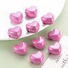 Opaque Acrylic European Beads X-MACR-S372-03B-26-6