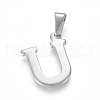 304 Stainless Steel Pendants X-STAS-F106-95P-U-01-1