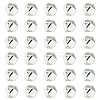 Polyhedron Alloy Finding Beads FIND-YW0004-25S-1