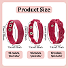 ANATTASOUL 30Pcs 30 Colors PU Leather Braided Cord Bracelet BJEW-AN0001-85-2