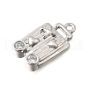 Brass Pendants KK-C096-08P-2
