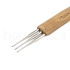 3Pcs 3 Styles Iron Crochet Hooks AJEW-C041-04-2