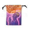 Printed Velvet with Linen Storage Bags AJEW-D058-01C-1