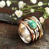 Retro Alloy Turquoise Finger Rings FS-WG5E832-02-1