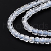 Natural Topaz Crystal Beads Strands G-K315-A08-3
