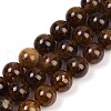 Natural Garnet Beads Strands G-U026-A10-10mm-2