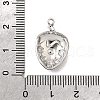 304 Stainless Steel Pendants STAS-C122-08P-3