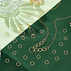 Unicraftale Brass Linking Rings KK-UN0002-96A-3