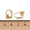 Brass Clip-on Earring Findings KK-P310-27A-G-3