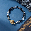 SUPERFINDINGS 2Pcs Brass European Beads KK-FH0007-62G-5