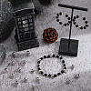 SUNNYCLUE 60Pcs 2 Styles Zinc Alloy European Beads FIND-SC0012-29-4