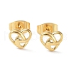 304 Stainless Steel Stud Earrings EJEW-Q788-08G-1