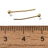 Brass Ball Head Pins KK-H502-03K-G-3