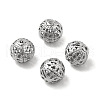 304 Stainless Steel Hollow Round Beads STAS-P319-13P-3