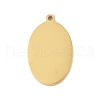 304 Stainless Steel Stamping Blank Tag Pendants STAS-D365-03G-1