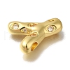 Brass with Cubic Zirconia Pendant KK-Q818-03Y-G-2