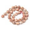 Natural Red Netstone Beads Strands G-U023-A13-01-3