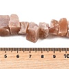 Natural Peach Moonstone Beads Strands G-I283-F31-4