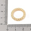 Brass Closed Jump Rings KK-S369-02G-03-3