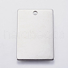 Tarnish Resistant 201 Stainless Steel Pendants STAS-F139-033P-1
