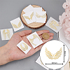 Olycraft 9Pcs 9 Styles Nickel Self-adhesive Picture Stickers DIY-OC0004-31-2