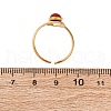 304 Stainless Steel Adjustable Open Cuff Rings RJEW-A071-12G-5