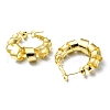 Rack Plating Brass Wrapped Hoop Earrings EJEW-D055-18G-2
