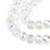 Transparent Glass Beads Strands EGLA-N016-6mm-06-3