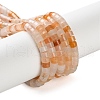 Natural Golden Silk Jade Beads Strands G-H230-64-1