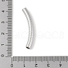 304 Stainless Steel Curved Tube Beads STAS-M071-03B-P-4