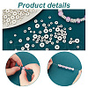   160Pcs 4 Styles Brass Spacer Beads KK-PH0005-95S-4