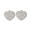 Non-Tarnish 201 Stainless Steel Charms STAS-J401-VC729-2