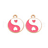 Alloy Enamel Pendant PALLOY-N160-83-1