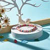 Love Word Acrylic Beads Stretch Bracelet BJEW-JB07307-2