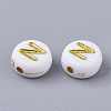Plating Acrylic Beads X-PACR-R242-01N-2