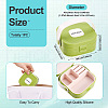 Square PU Leather & PP & Silicone Jewelry Set Box AJEW-TAC0014-13A-3
