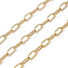304 Stainless Steel Paperclip Chains CHS-L030-15G-1