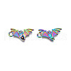 Rainbow Color Alloy Pendants PALLOY-N156-218-2