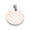 Non-Tarnish 304 Stainless Steel Pendants STAS-K234-01P-2
