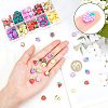  150~180Pcs 10 Styles Handmade Polymer Clay Beads CLAY-NB0001-38-3