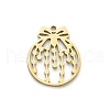201 Stainless Steel Pendants STAS-I332-05G-1
