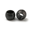 201 Stainless Steel Textured Beads STAS-P108-05B-02-2