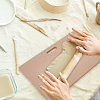 Portable Clay Wedging Board with Built-in Handle AJEW-WH0326-64-5