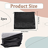 Beebeecraft 2Pcs Polyester Satin Pouches ABAG-BBC0001-18B-2