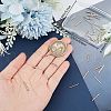 CREATCABIN 80Pcs 4 Styles Corrugated Brass Tube Beads KK-CN0002-89-3